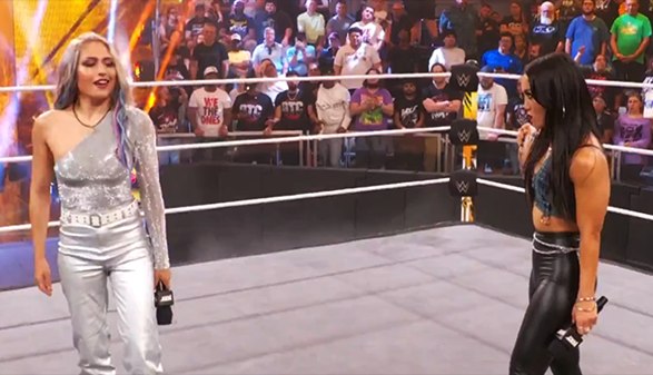 Giulia challenges Roxanne to a Women's Title Match on WWE NXT CW Premiere in todays Wrestling news